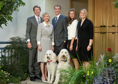 Mackley family portrait - Logan, Utah